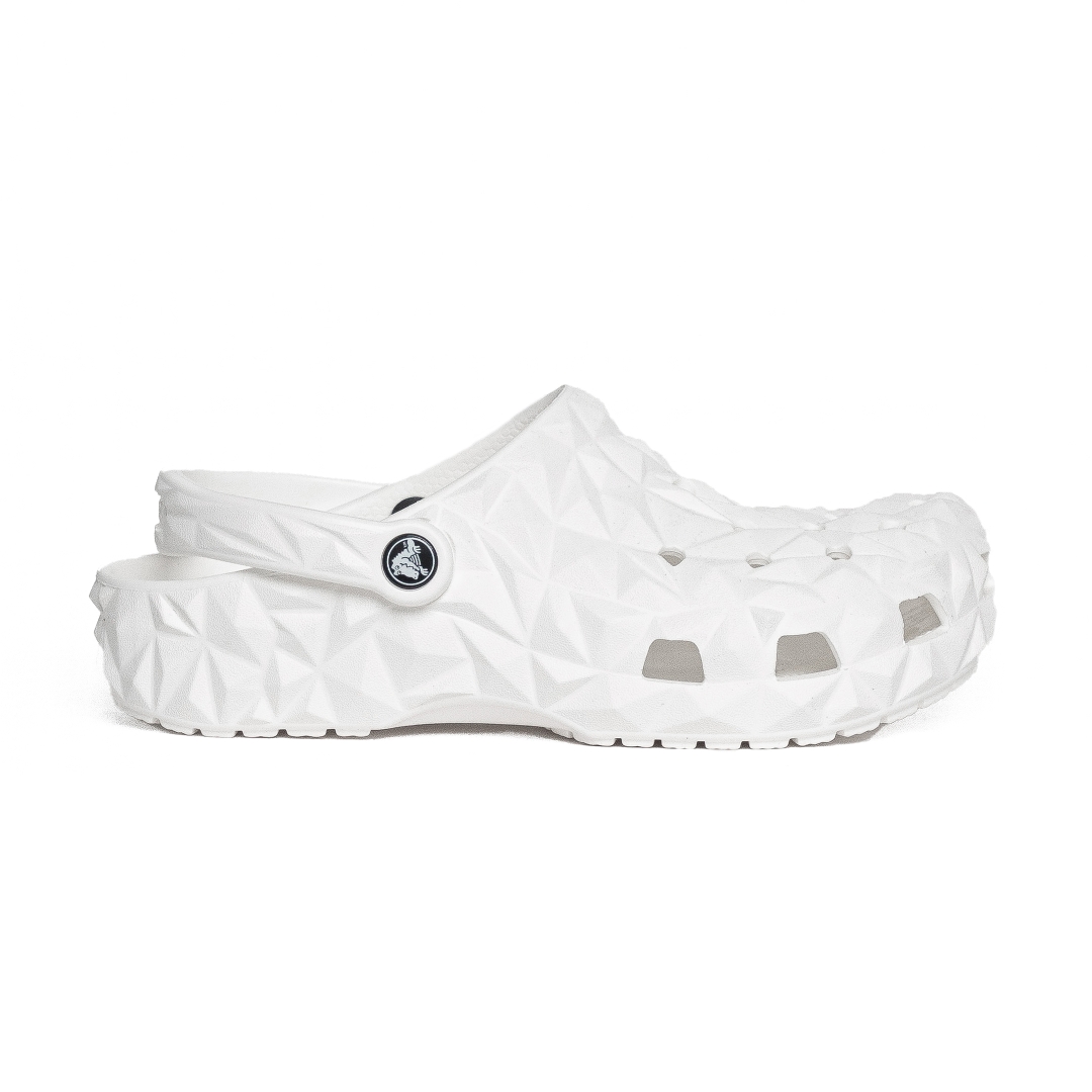 Dép Crocs Geometric Clog White