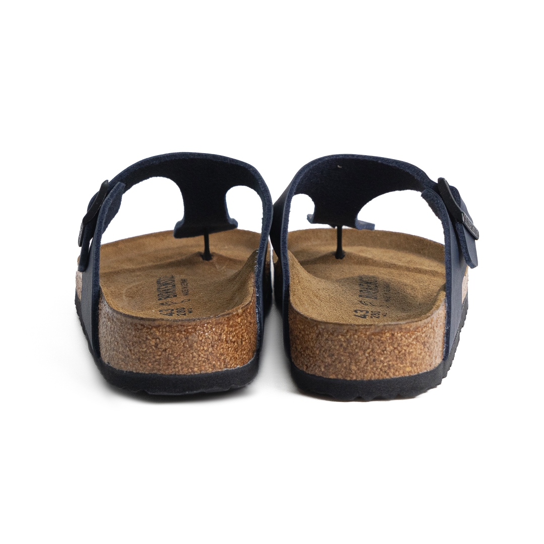 Dép Birkenstock Gizeh Birko Flor ‘Navy’ 0143621