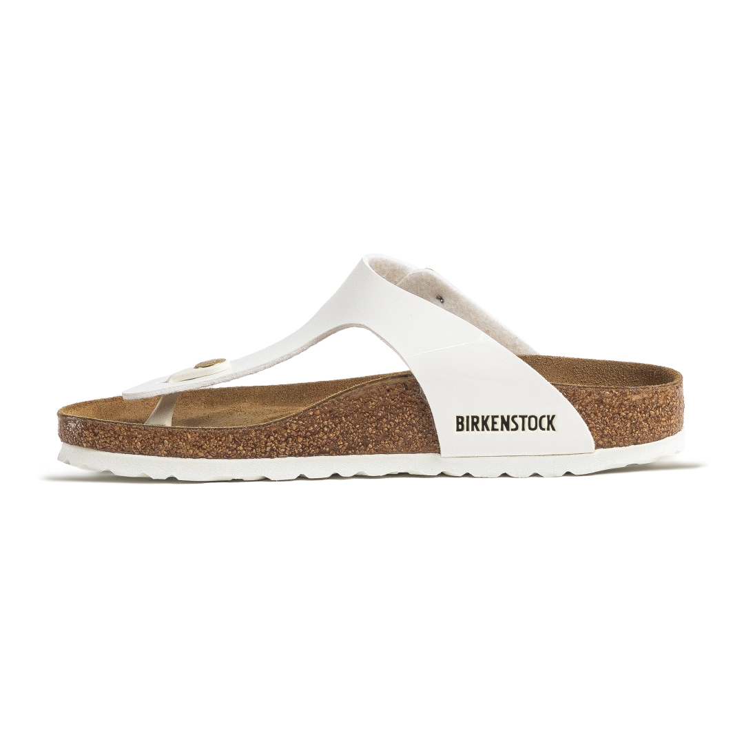Dép Birkenstock Gizeh Birko Flor ‘White’ 745531