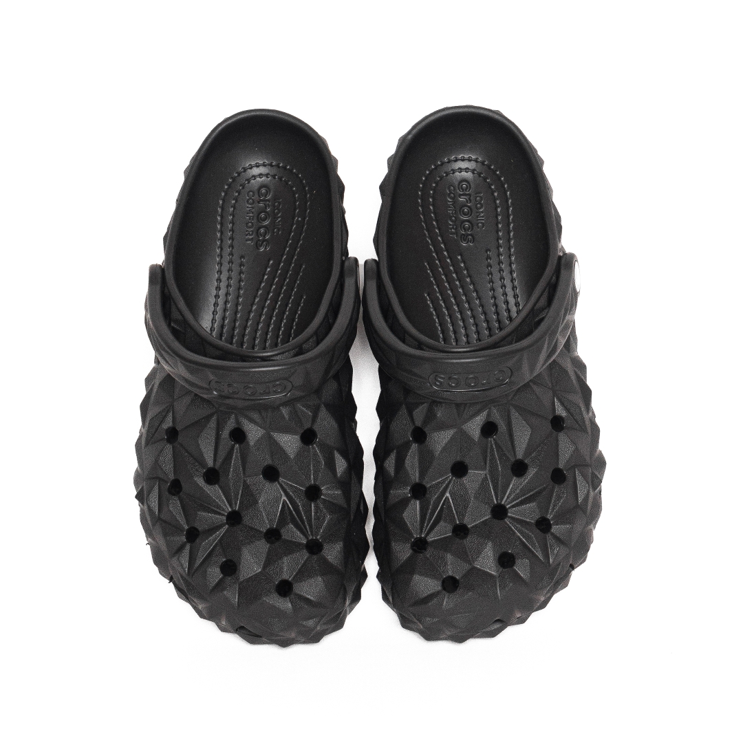 Dép Crocs Geometric Clog Black