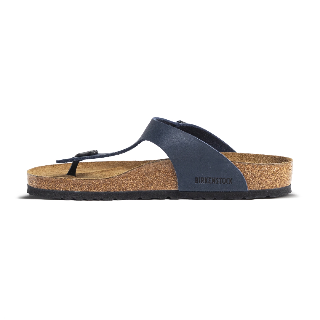 Dép Birkenstock Gizeh Birko Flor ‘Navy’ 0143621