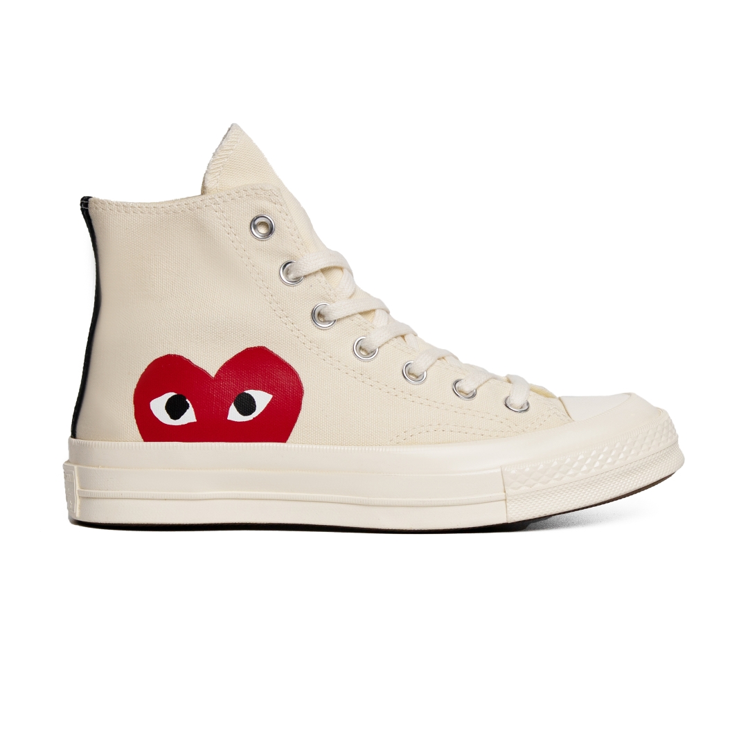  Converse CDG x Chuck Taylor 1970s High Cream P1K112-2