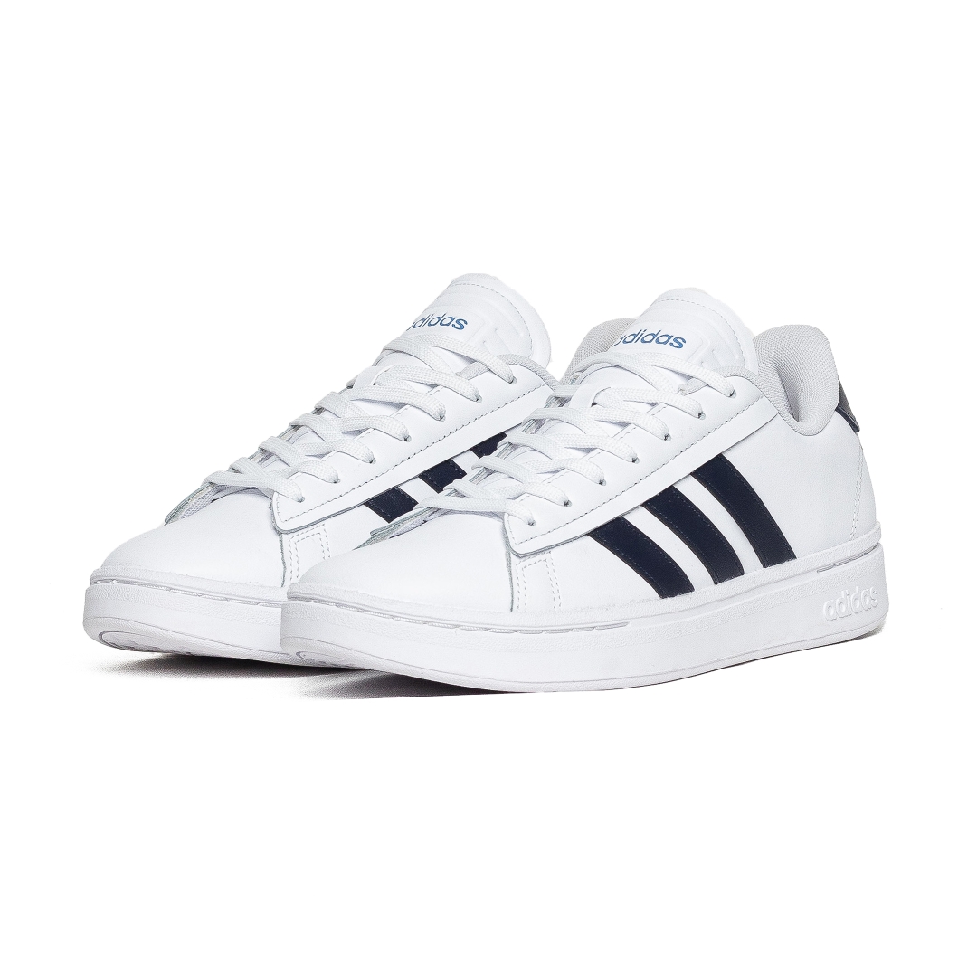 Adidas Grand Court Alpha White Navy - IF8081