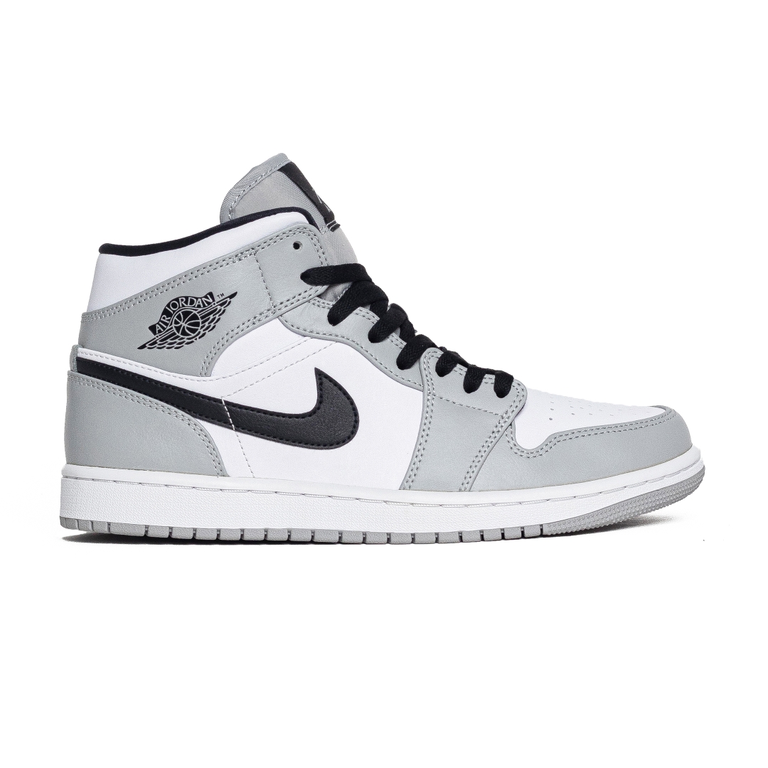 Nike Air Jordan 1 Mid Light Smoke Grey 554724-092