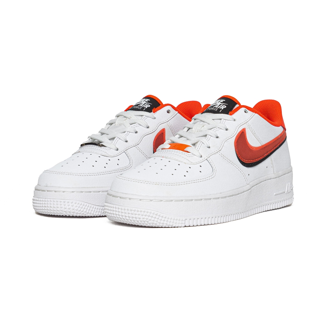 Nike Air Force 1 LV8 GS Double Swoosh Bright Crimson - CW1574-101
