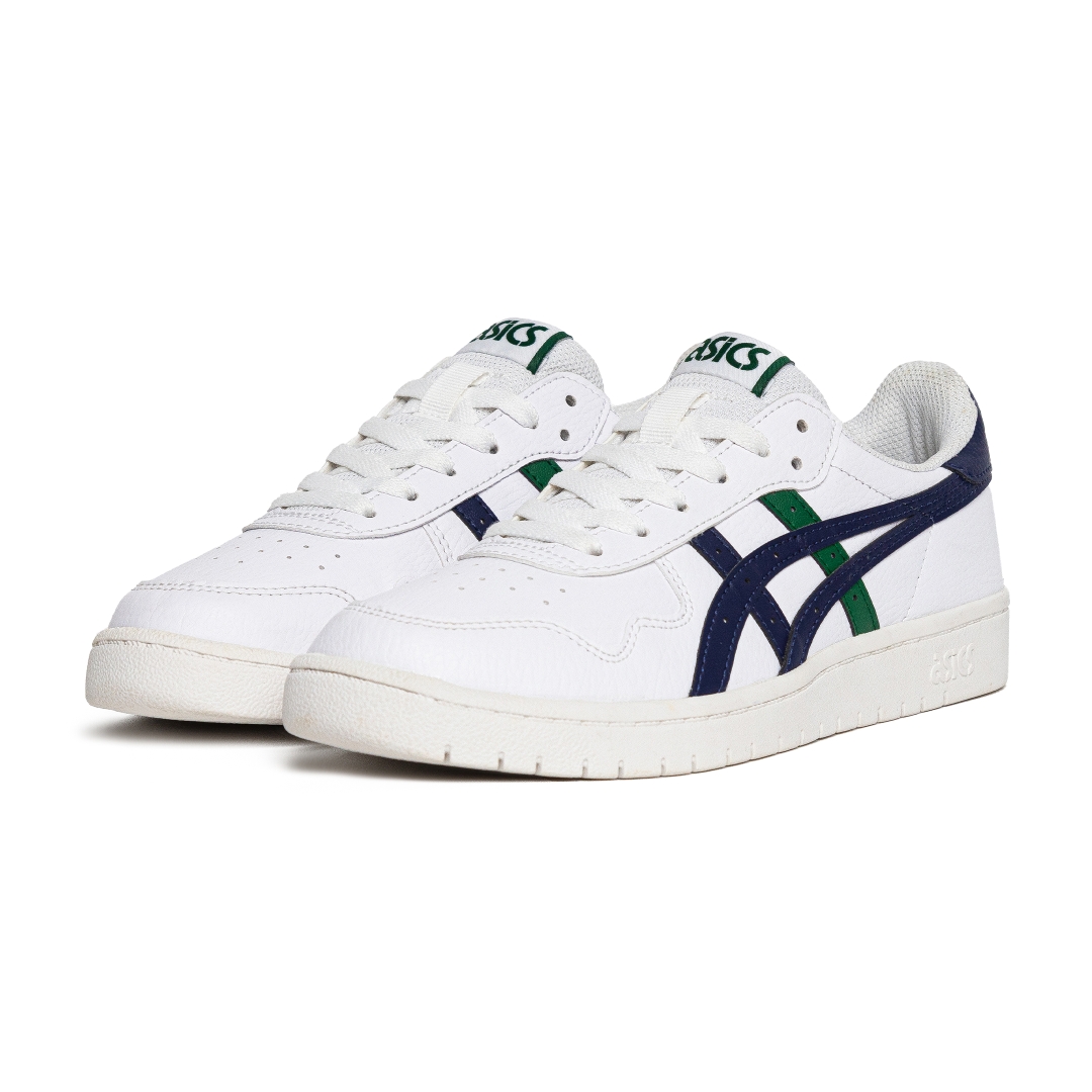 Asics Japan S White Navy Green 1204A007-115