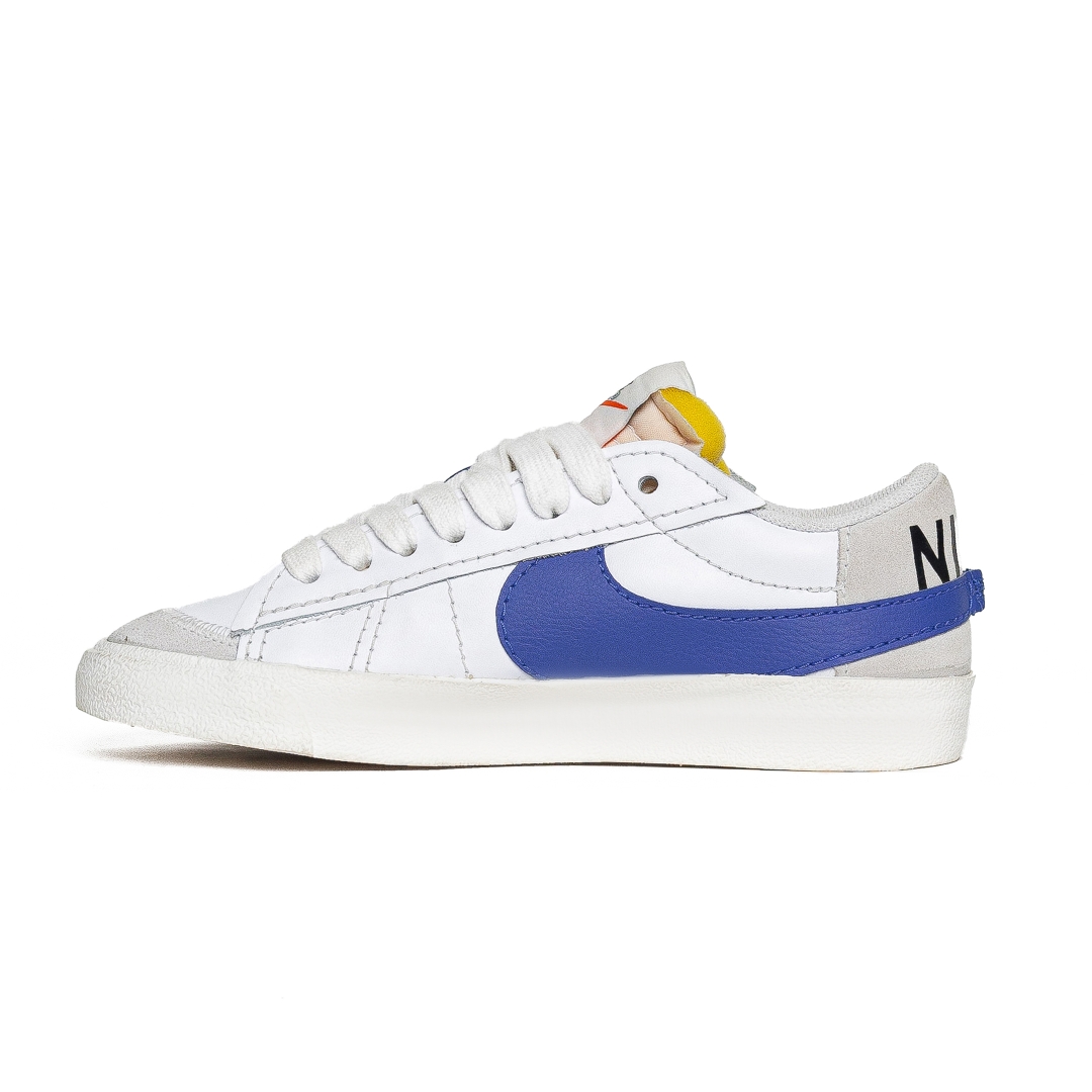Nike Blazer Jumbo  Low 77 White Old Royal- DQ8768-100