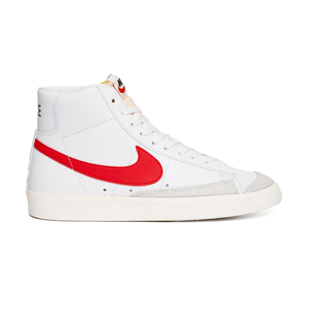 Nike Blazer Mid 77 Vintage Mismatched Swoosh Blue Red BQ6806 117