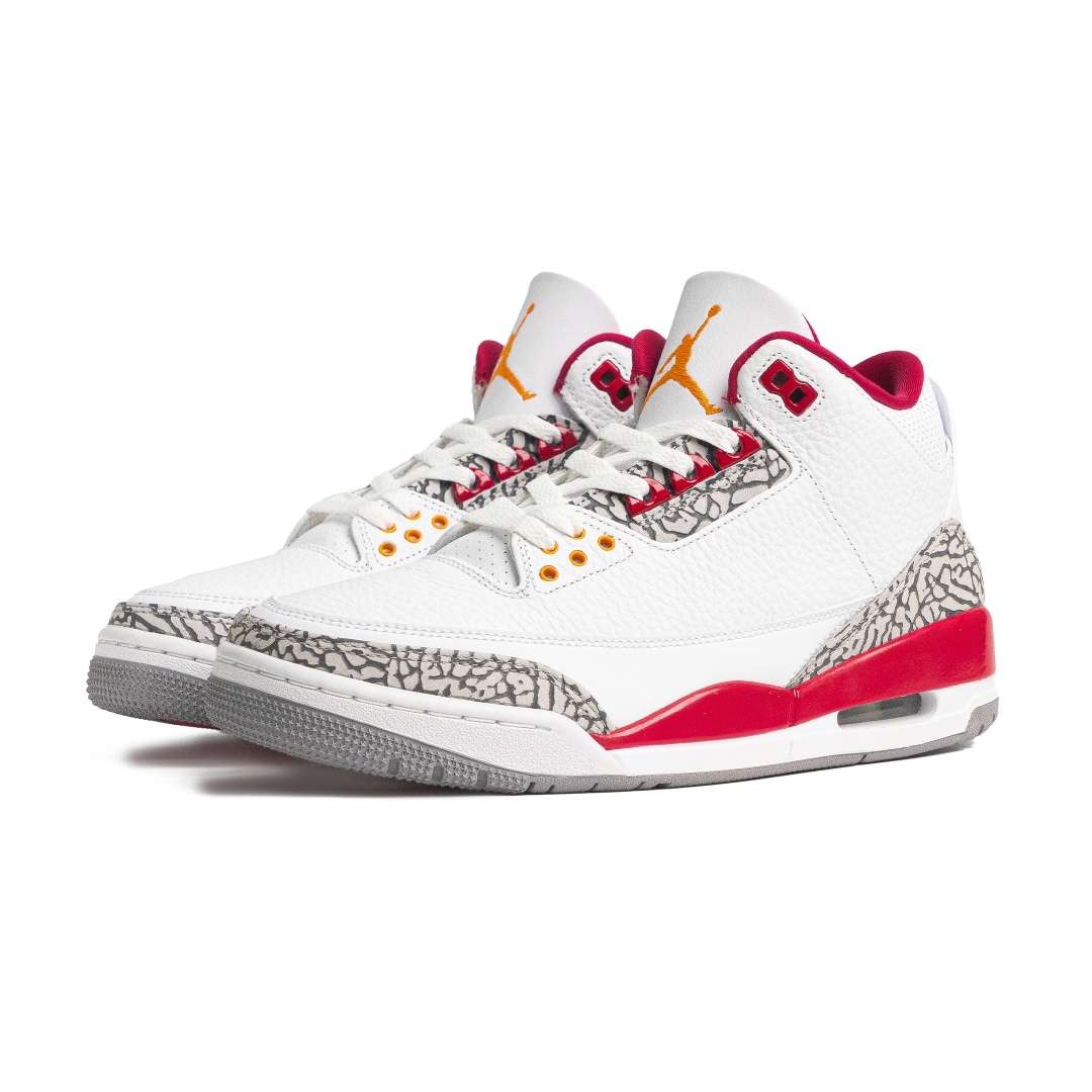 Nike Air Jordan 3 Retro Cardinal Red - 398614-126