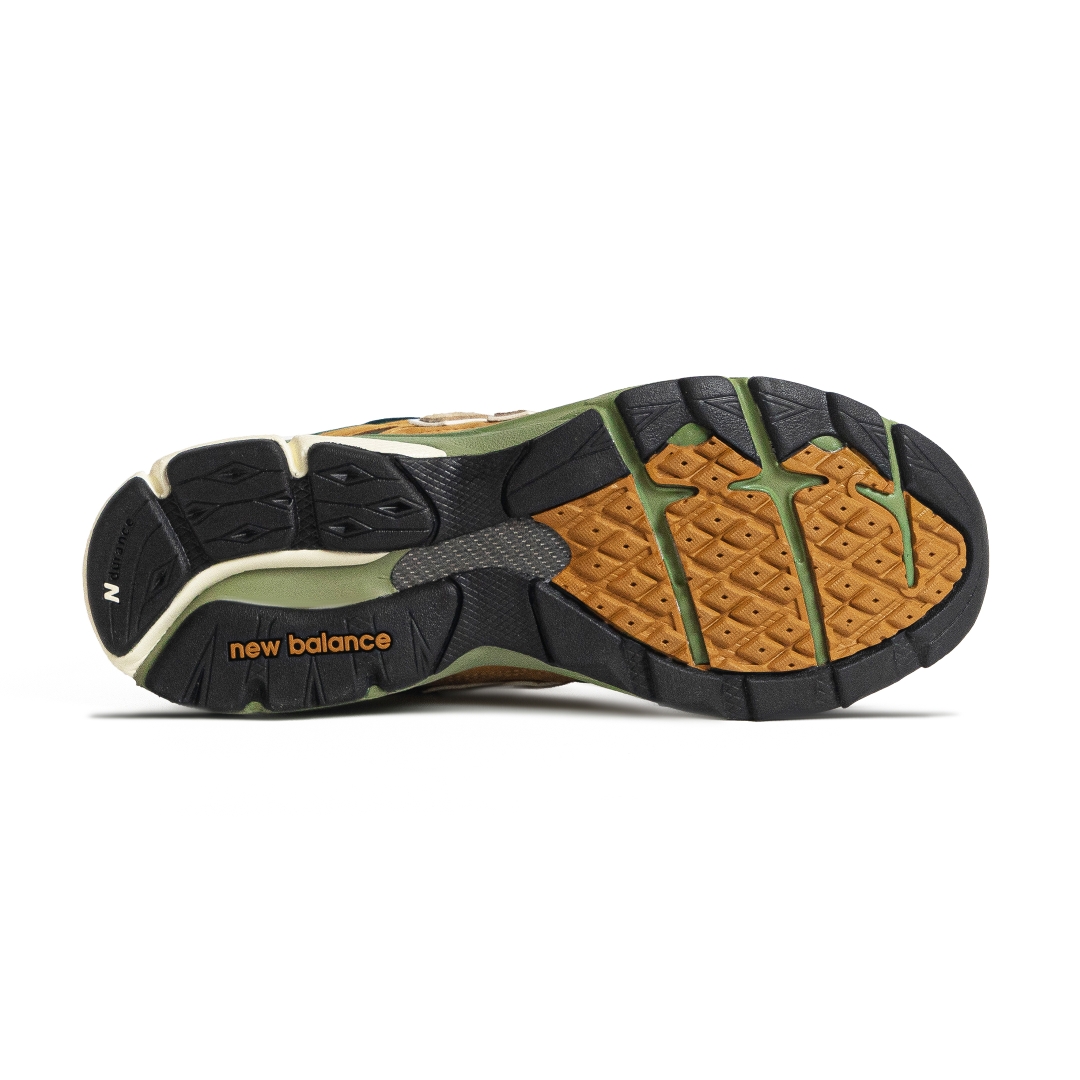 New Balance 990v3 MiUSA Teddy Santis Tan Green M990WG3