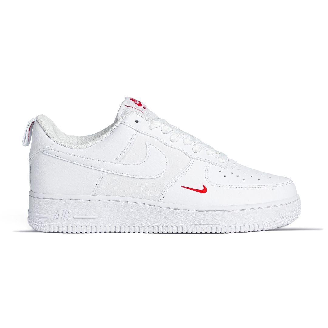 Af1 07 White University Red - FZ7187-100