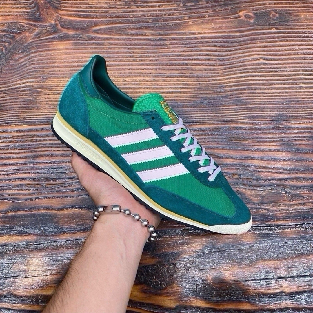 ADIDAS SL 72 GREEN PINK DS FB