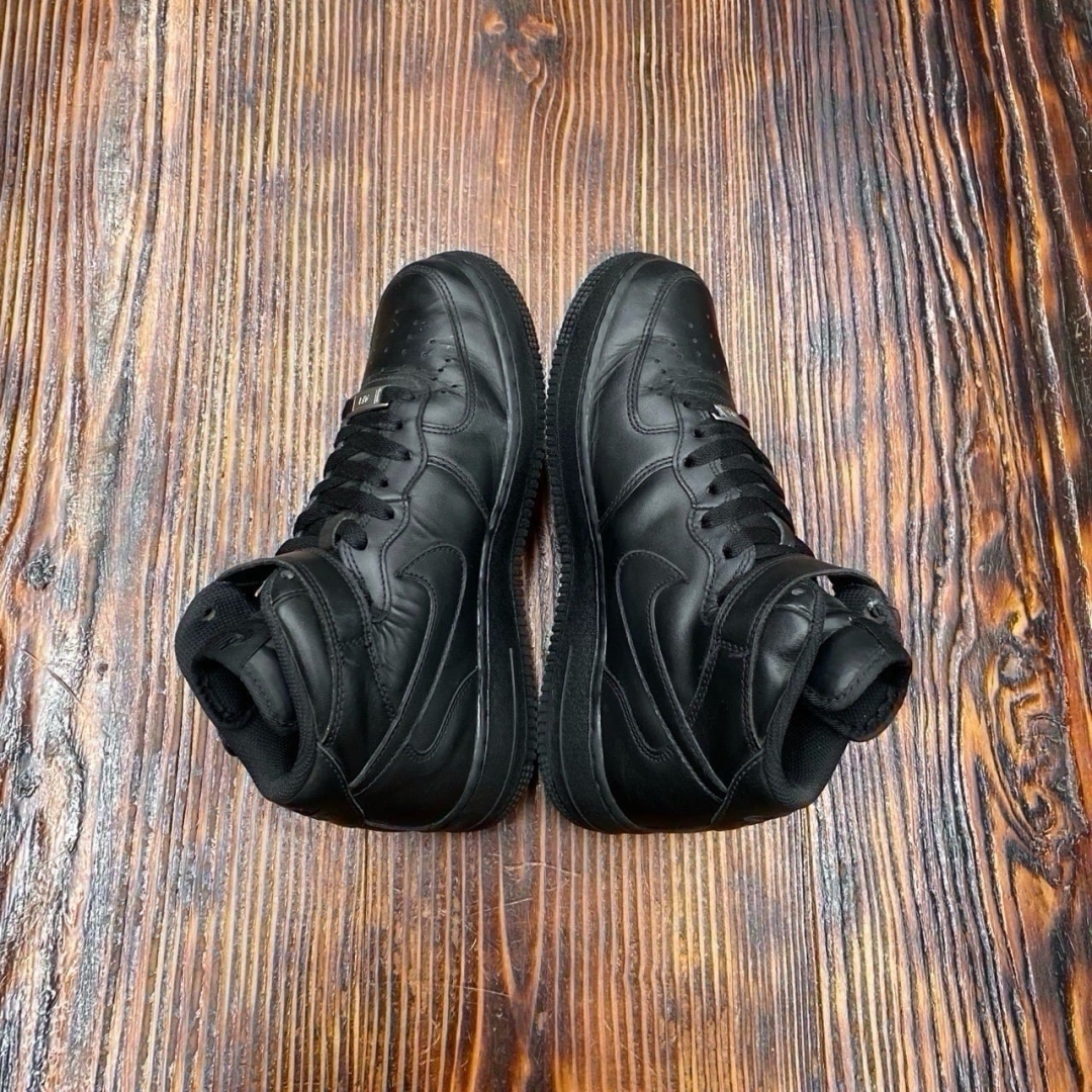 Af2217 - AF1 Mid Black - 40
