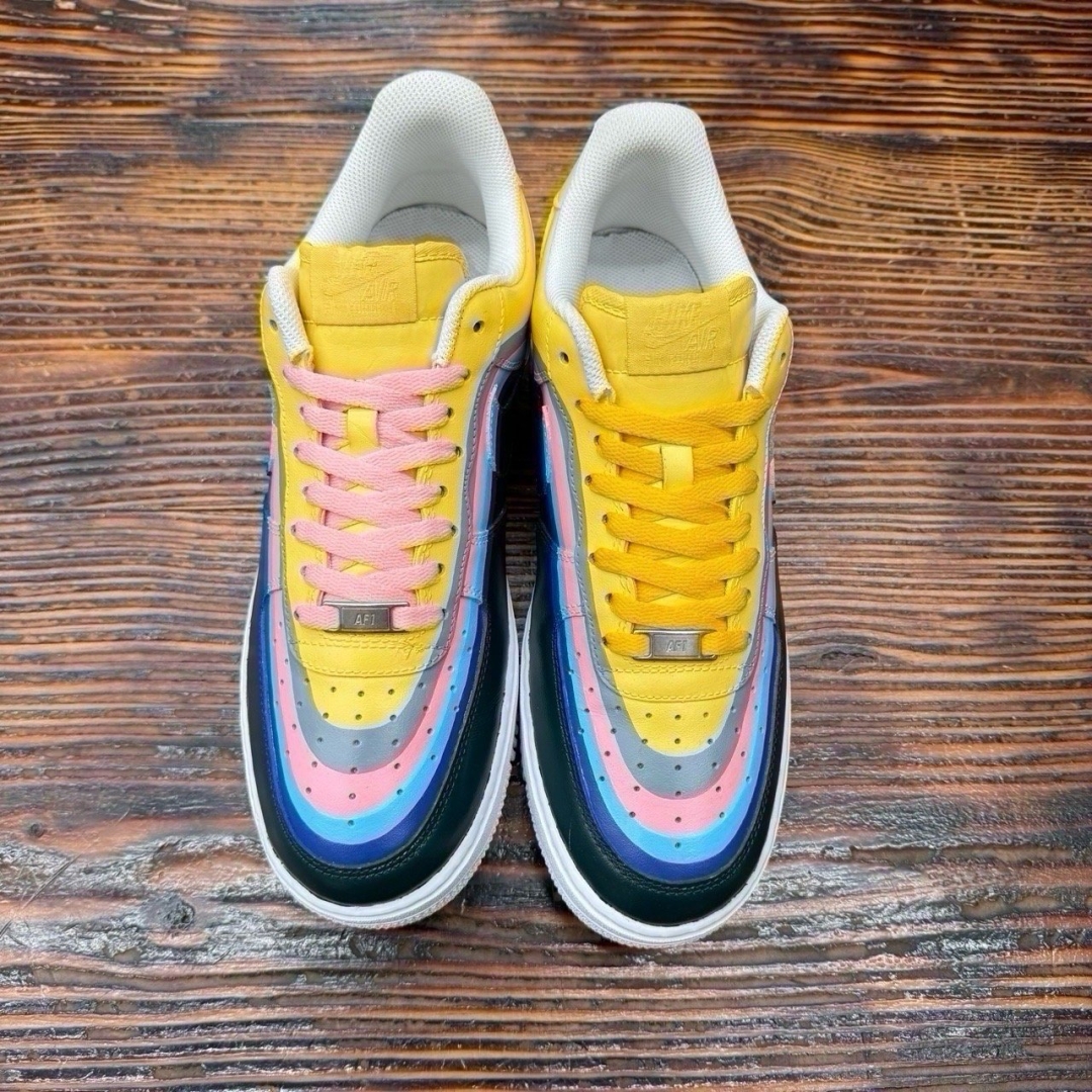 af2651 - AF1 Low White Custom FB - 44.5