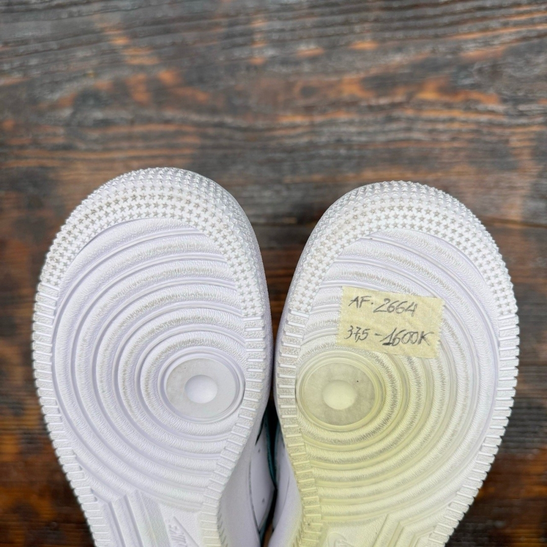 af2664 - AF1 Low White Custom - 37.5