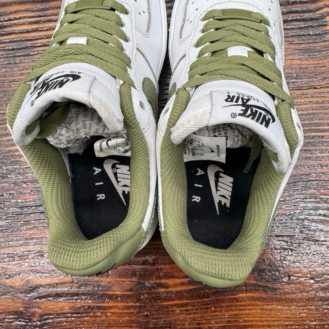 af2665 - Af1 Low By You White Green - 36