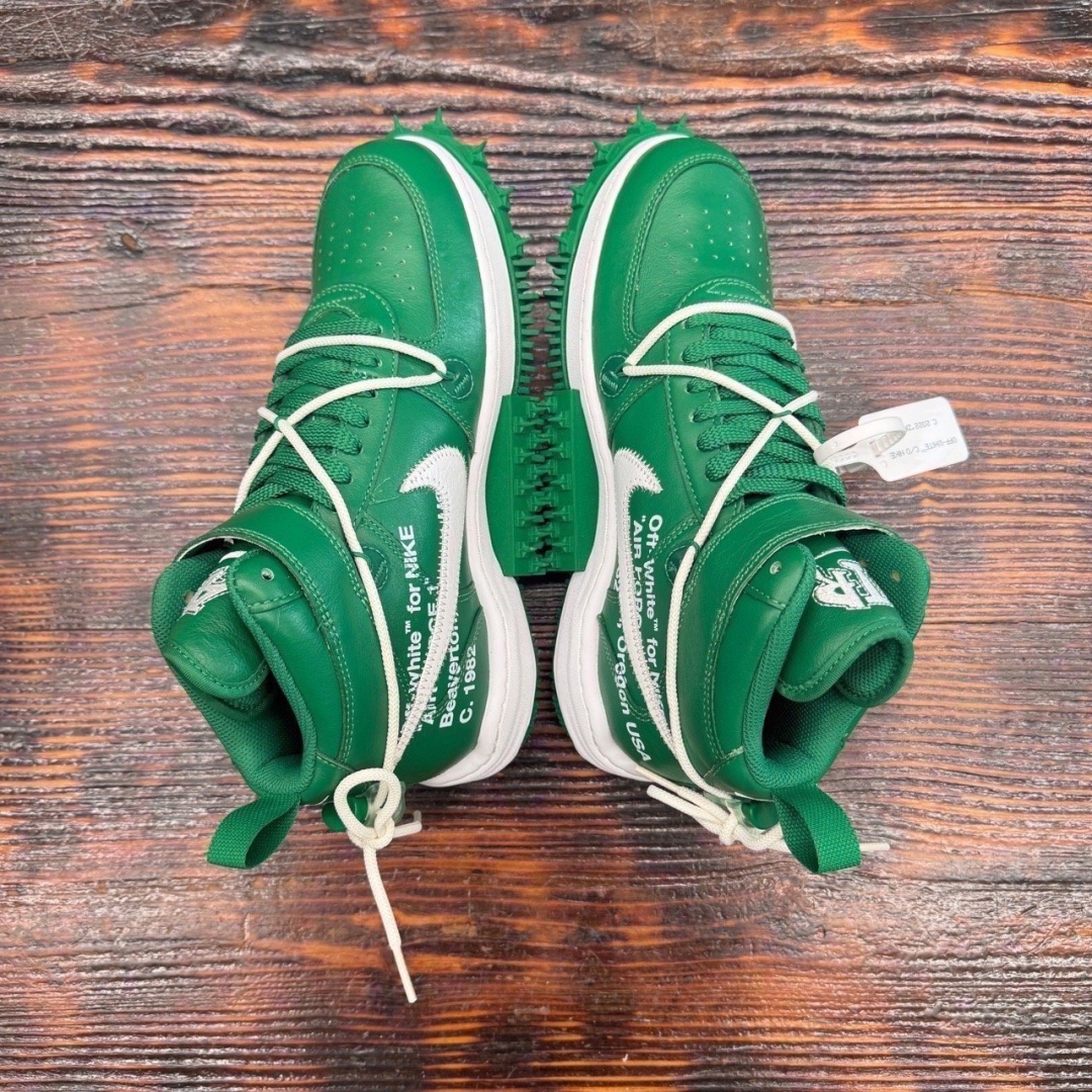 af2741 - AF1 Mid Off White Green DS FB - 42.5