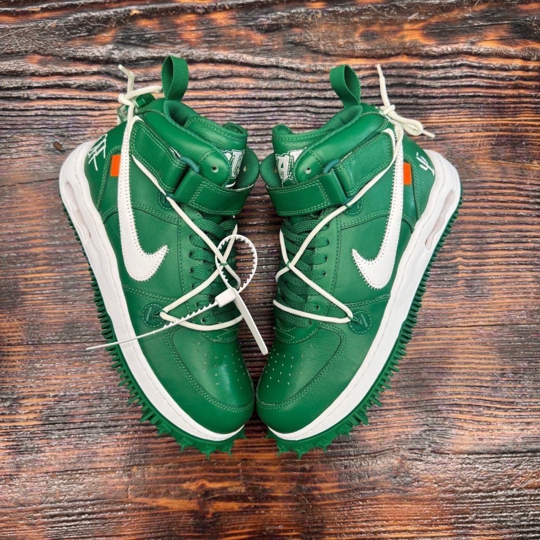 af2741 - AF1 Mid Off White Green DS FB - 42.5