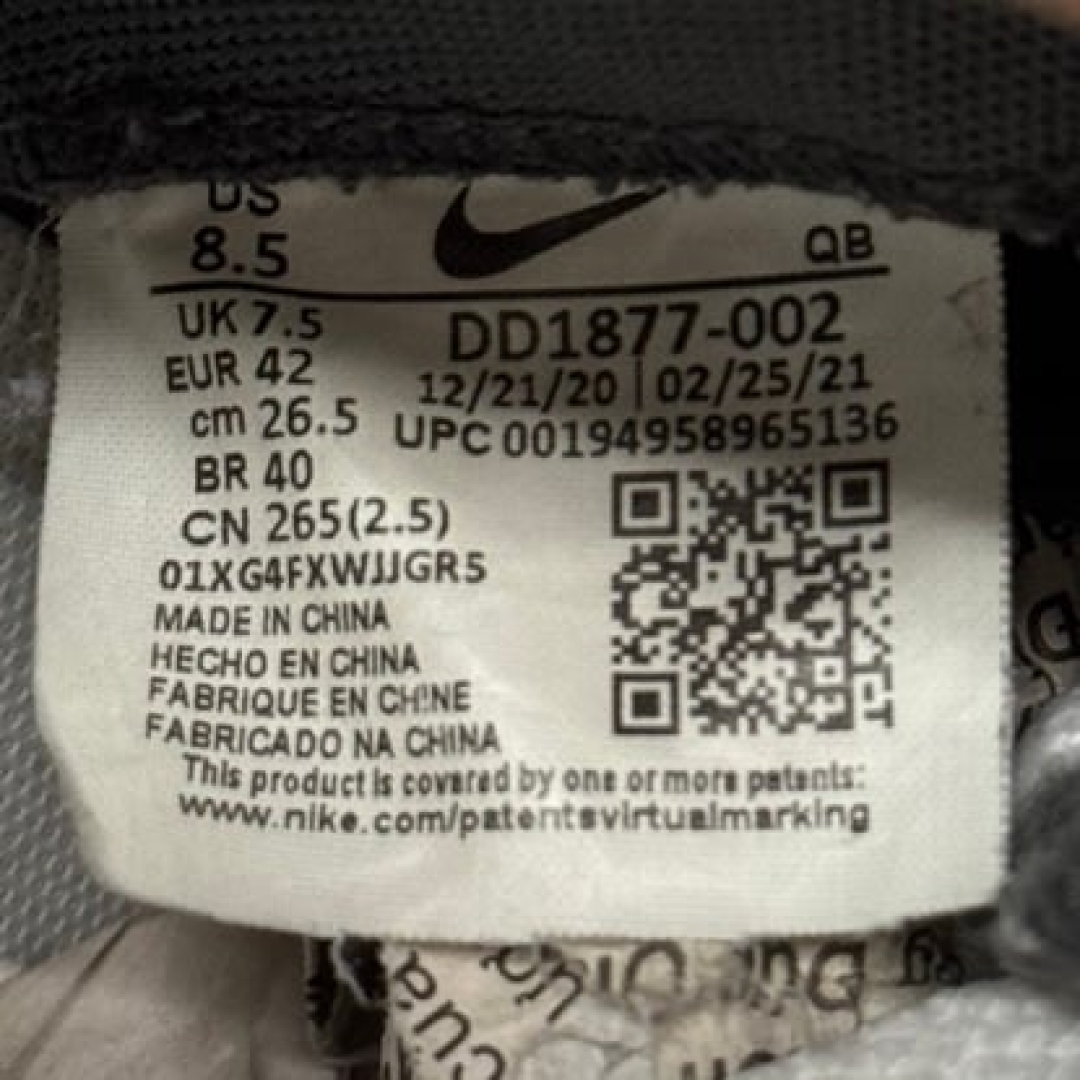 cs1703 - Blazer Low Sacai Grey FB - 42