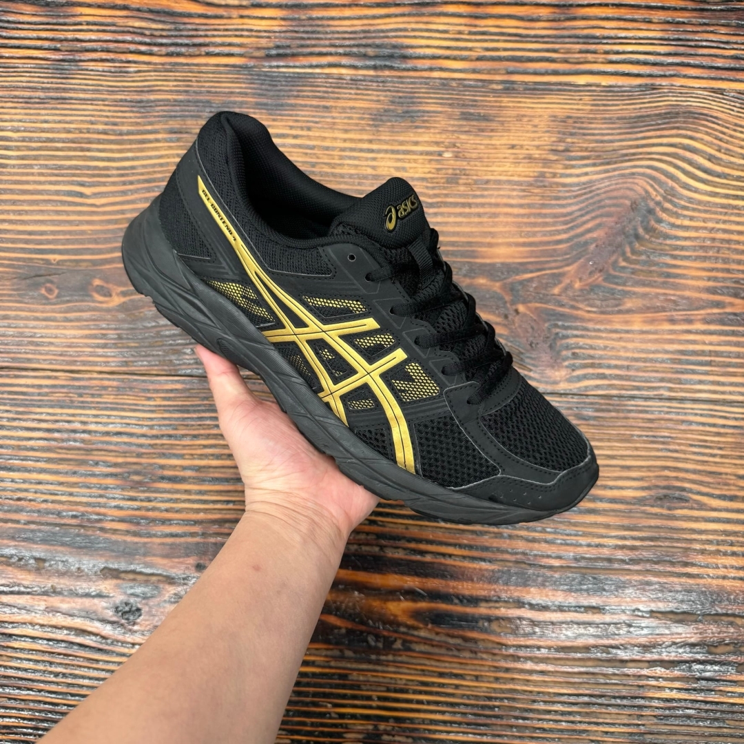 cs3112 - Asics Contend 4 Black Gold - 42