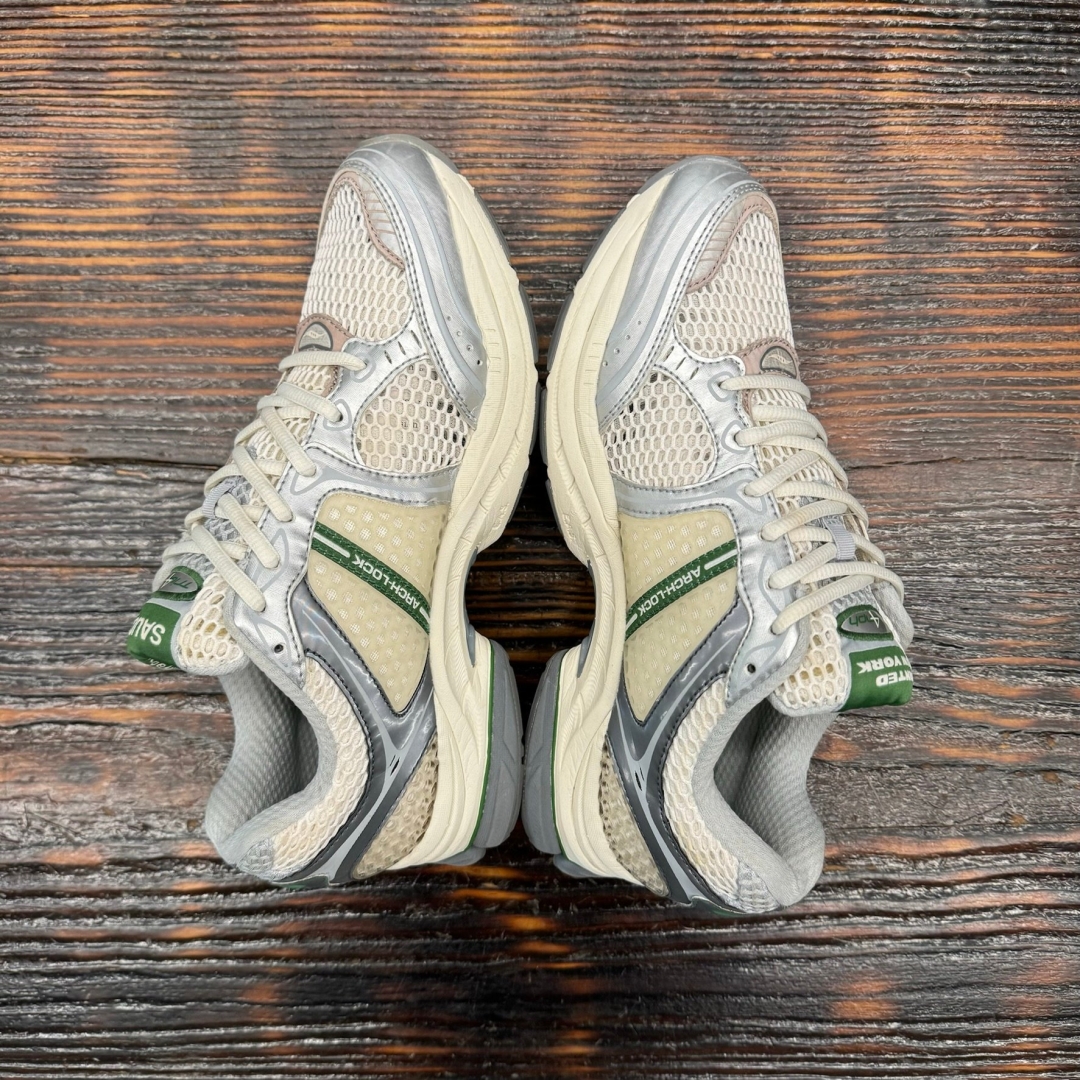 cs3257 - Saucony Triumph 4 Silver Green FB - 42