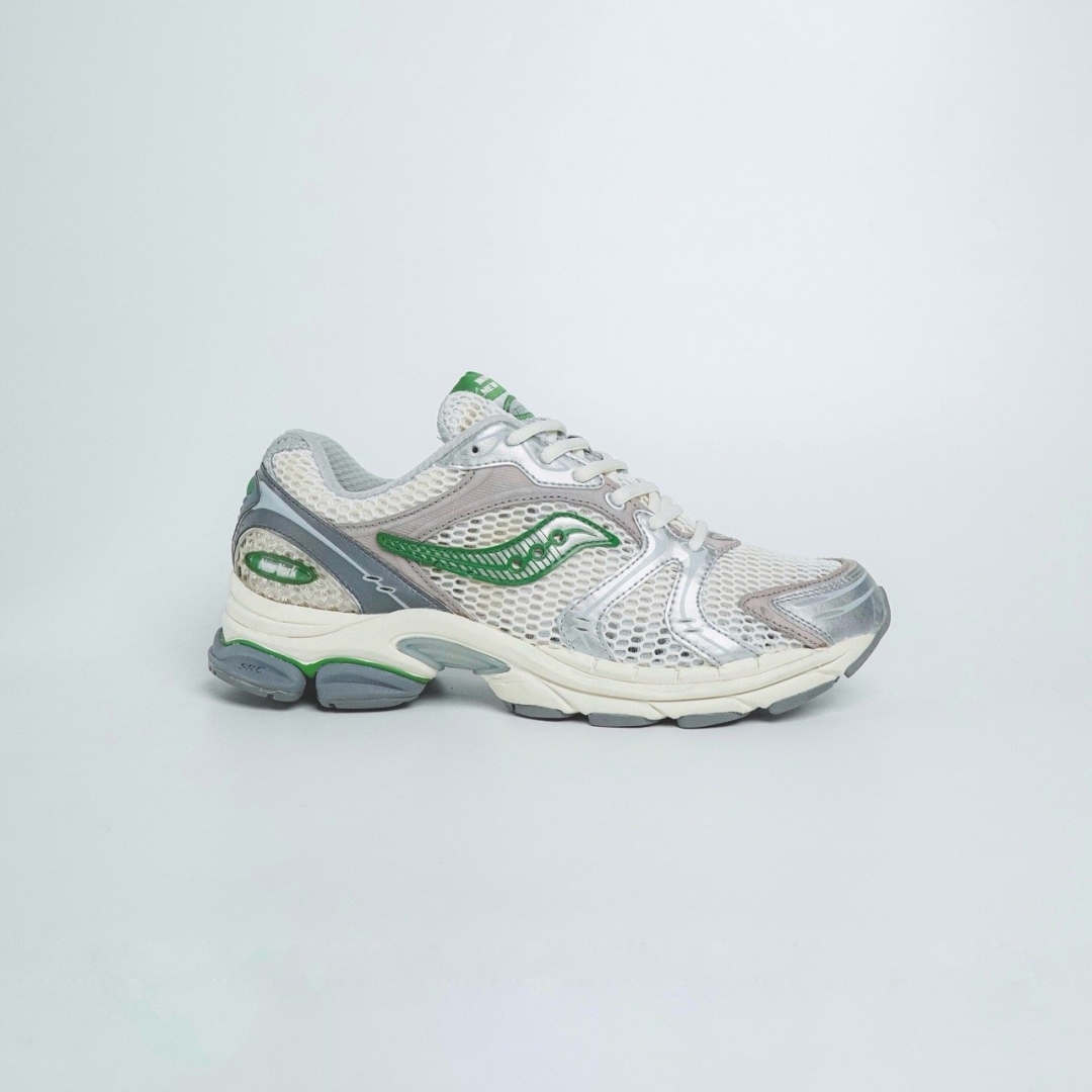 cs3257 - Saucony Triumph 4 Silver Green FB - 42
