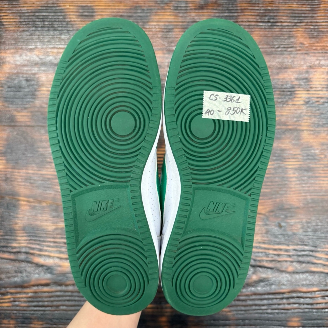cs3361 - Nike Court Borough Low Green White - 40