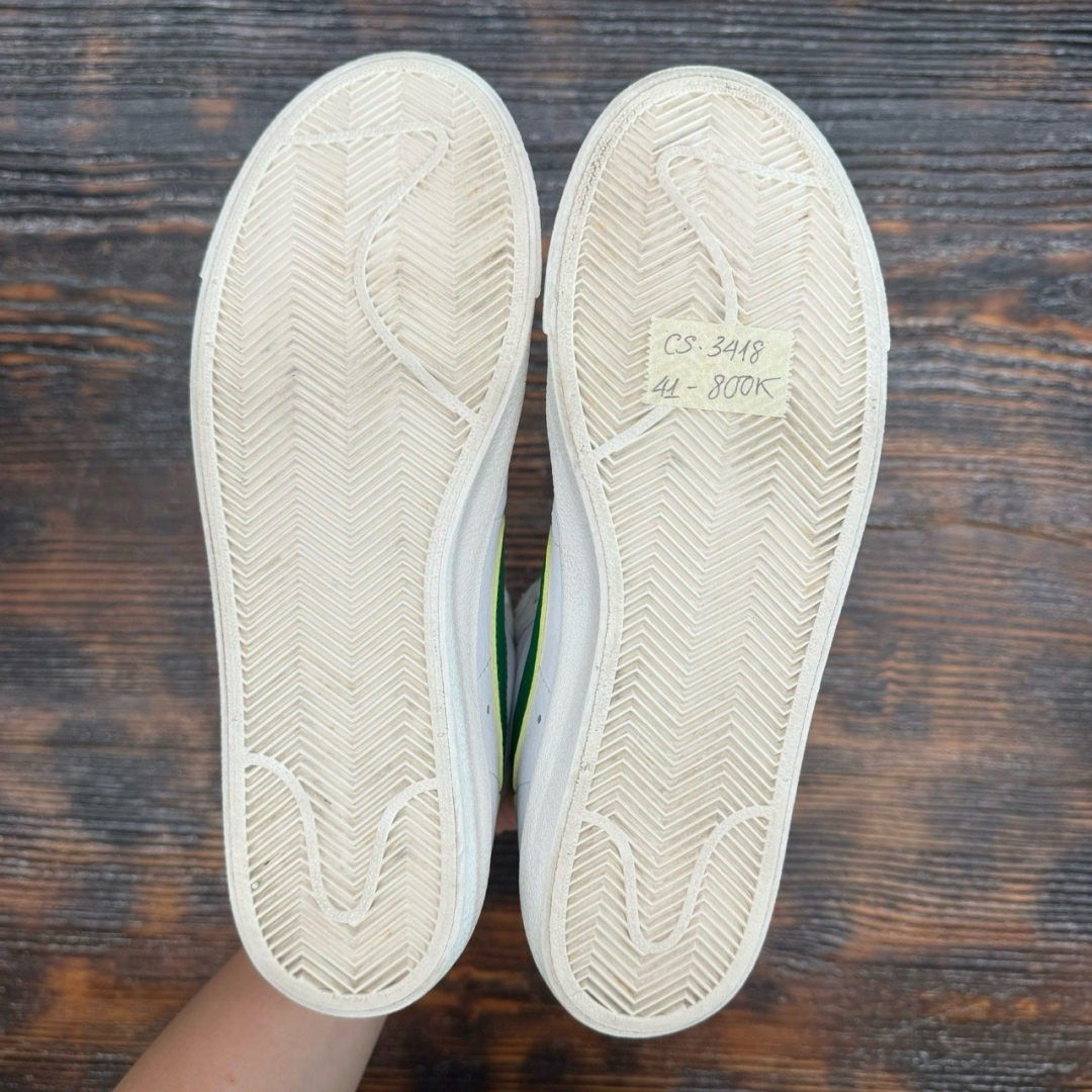 cs3418 - Blazer Mid 77 White Green - 41