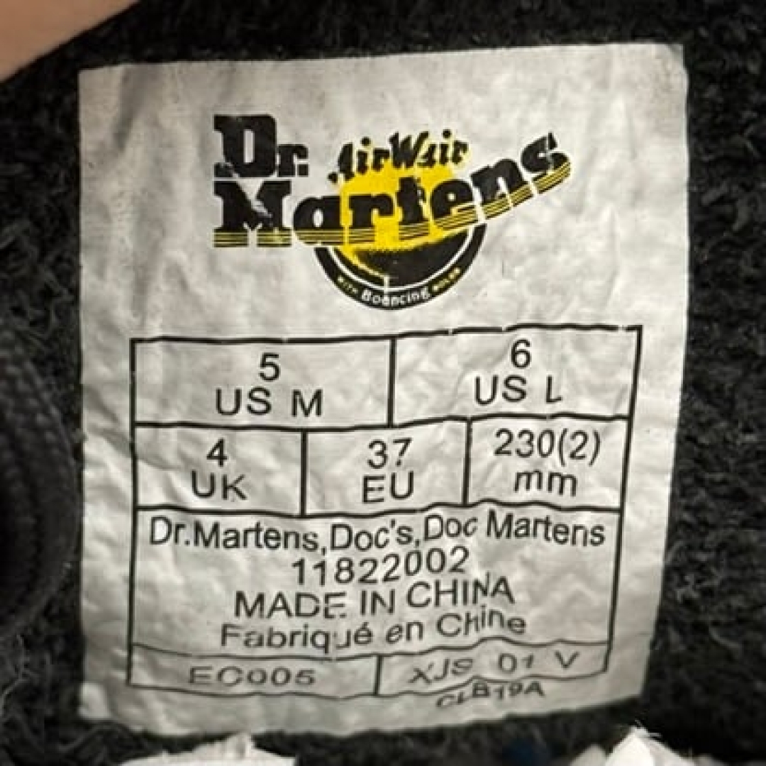 cs3506 - DR 1460 Nappa Leather - 37