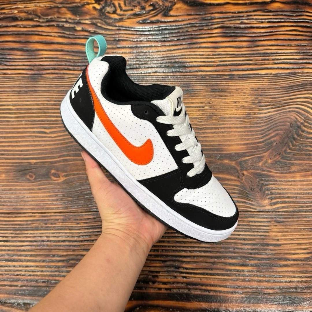 cs3540 - Court Borough Black White Orange - 37.5