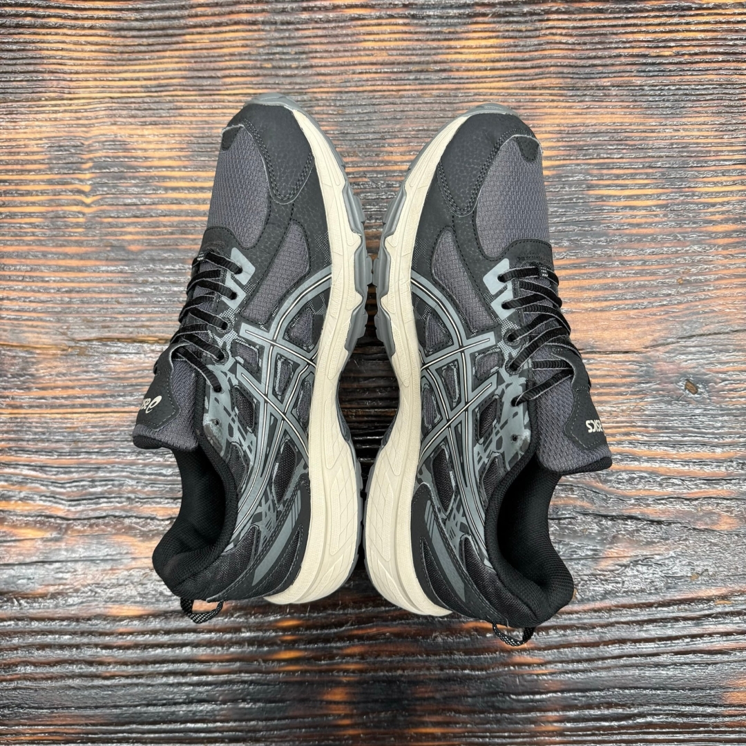 cs3775 - Asics Gel Venture 6 Black Gray - 43.5