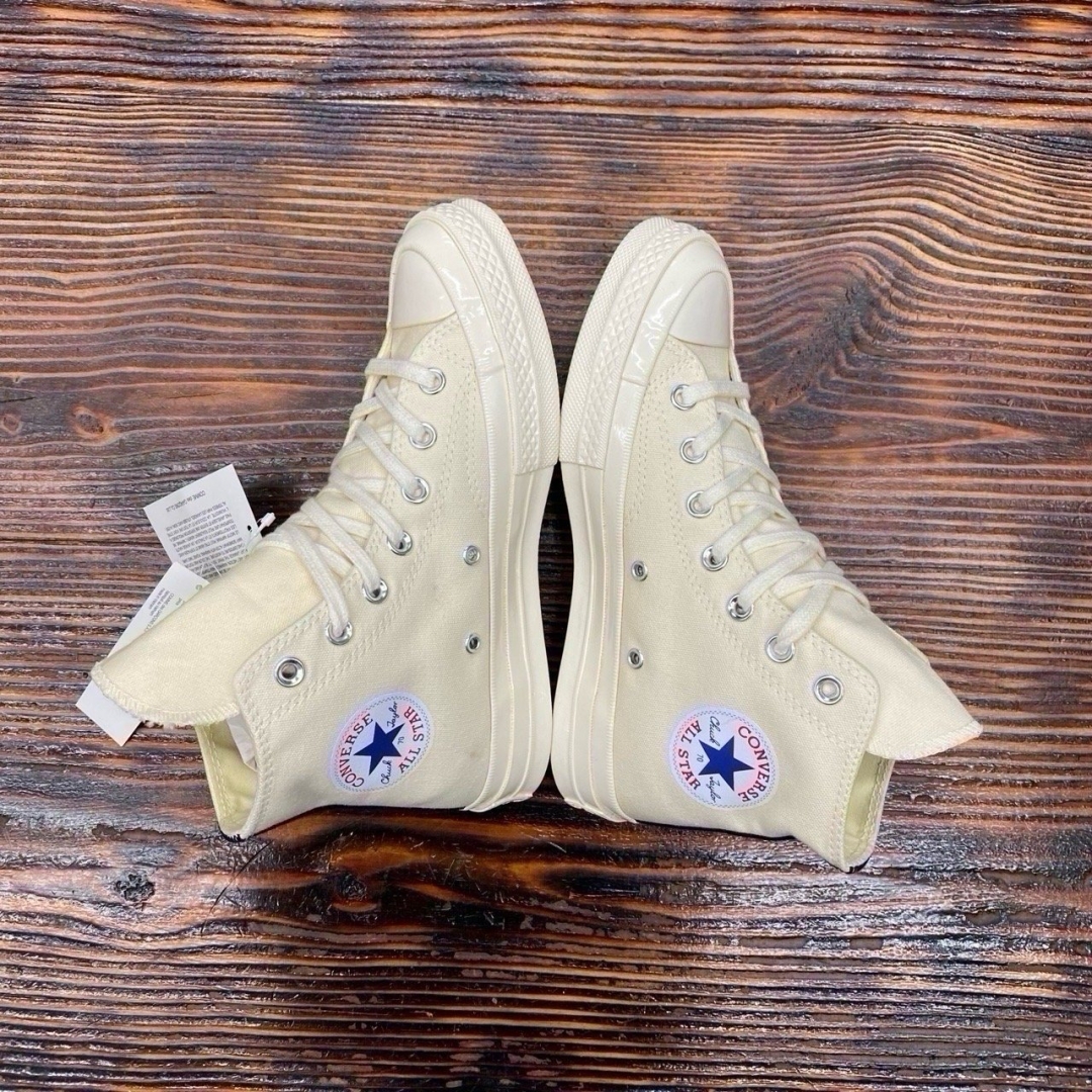 CV351 - Cvs 70s CDG Hi Cream Ds Fb - 375