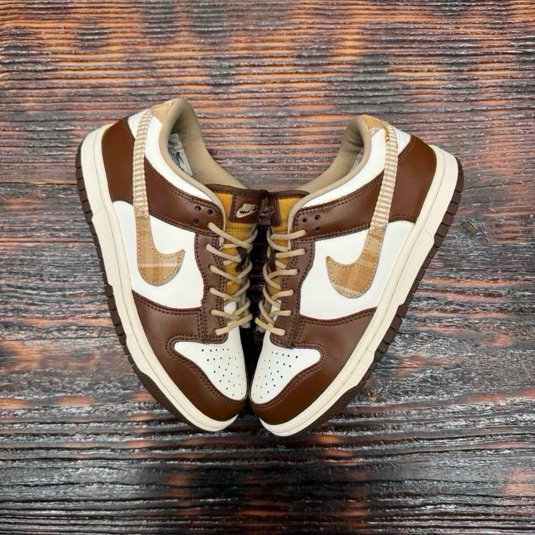 du410 - Dunk Low Plaid Brown - 36