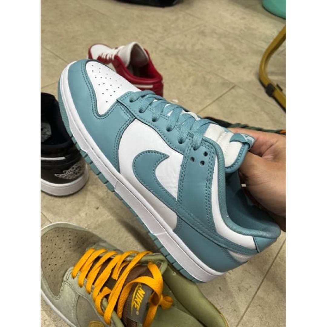 du439 - Dunk Low Denim Turquoise - 43