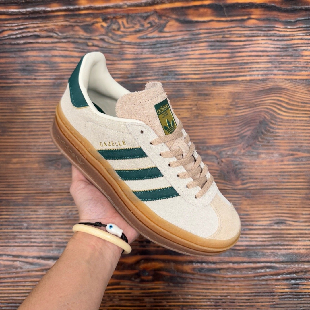 GAZELLE BOLD COLLEGIATE GREEN BEIGE DS FB