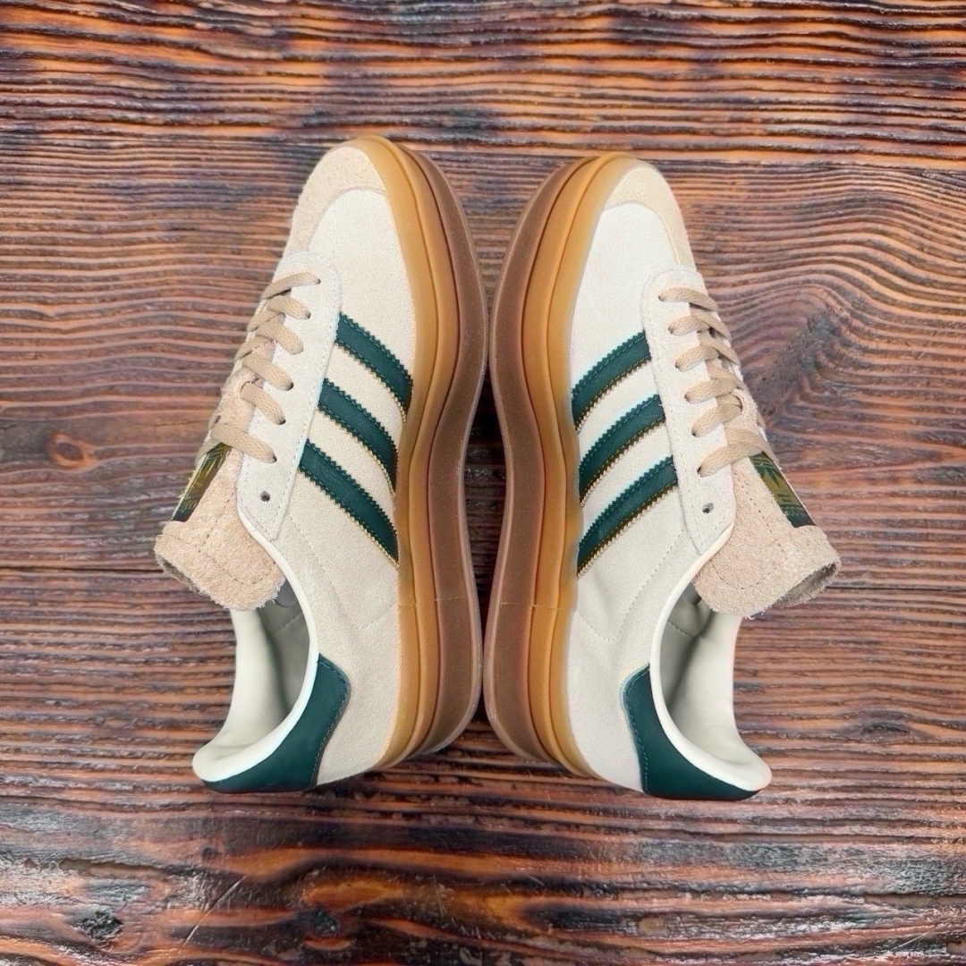 GAZELLE BOLD COLLEGIATE GREEN BEIGE DS FB