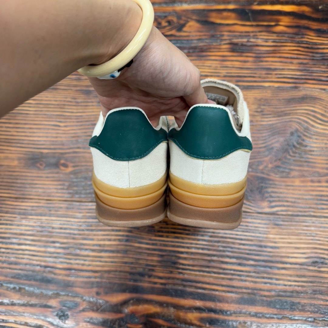 GAZELLE BOLD COLLEGIATE GREEN BEIGE DS FB