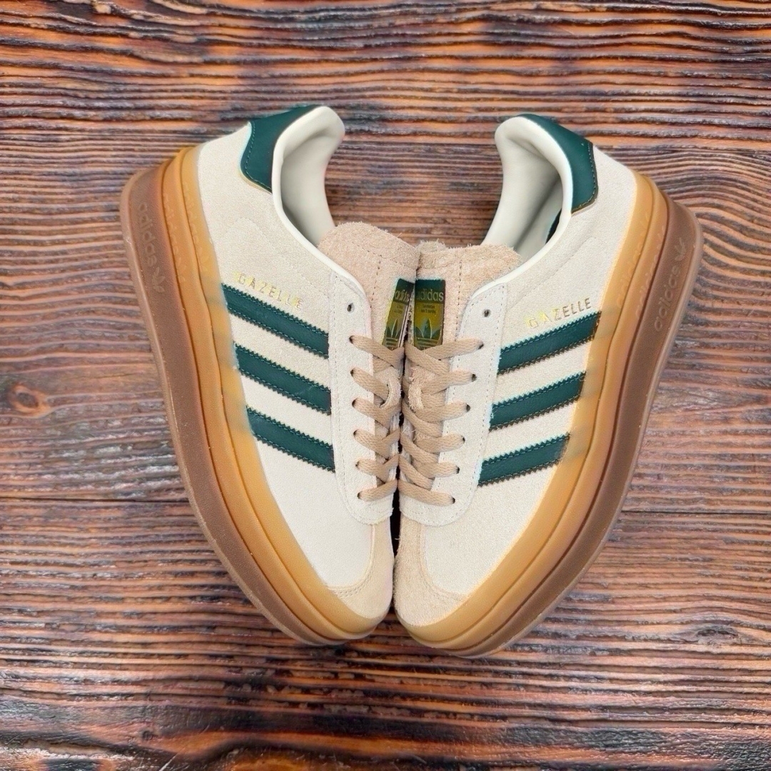 GAZELLE BOLD COLLEGIATE GREEN BEIGE DS FB