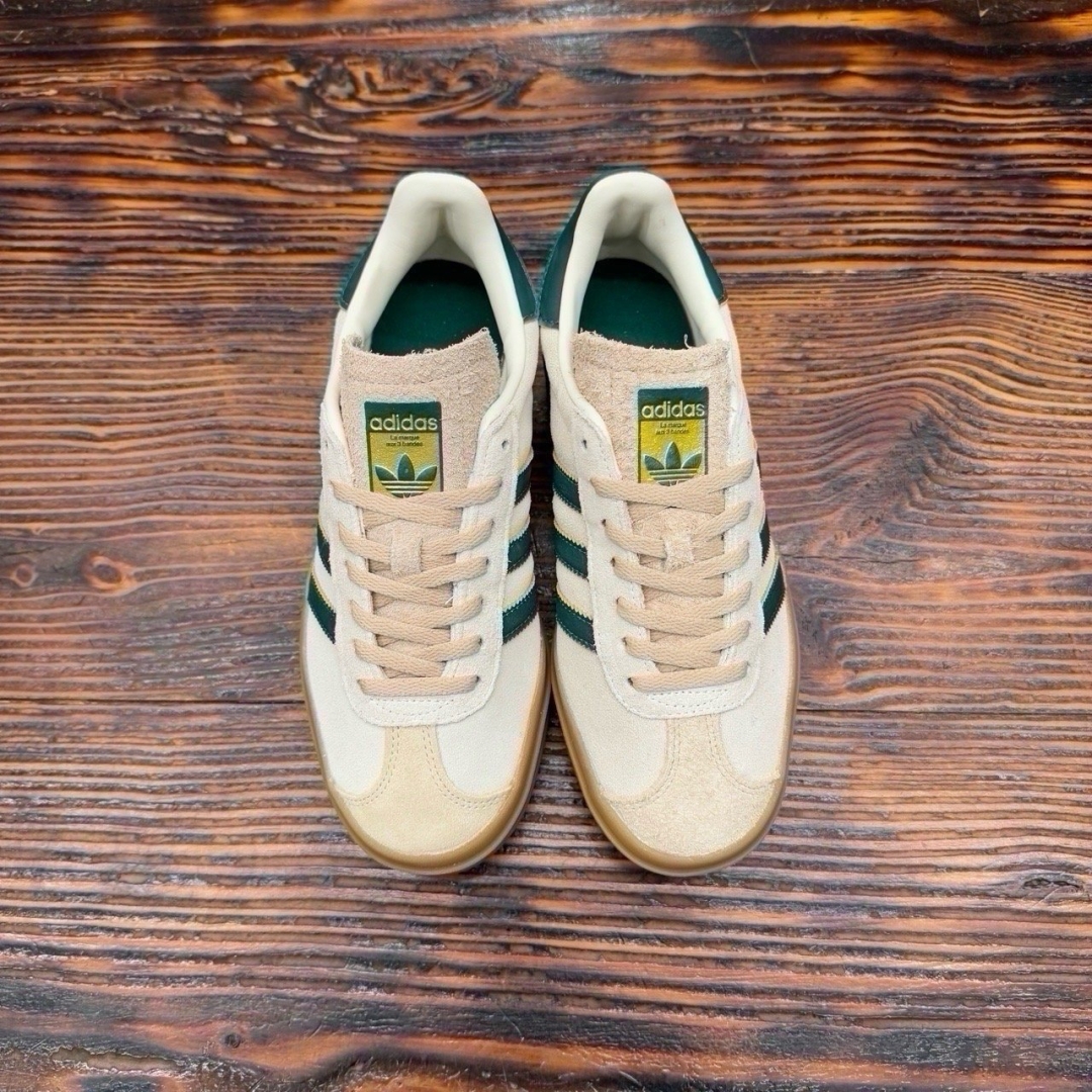 GAZELLE BOLD COLLEGIATE GREEN BEIGE DS FB