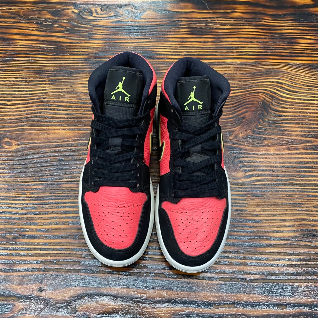 Jd1623 - 1s Mid Black Pink - 36.5