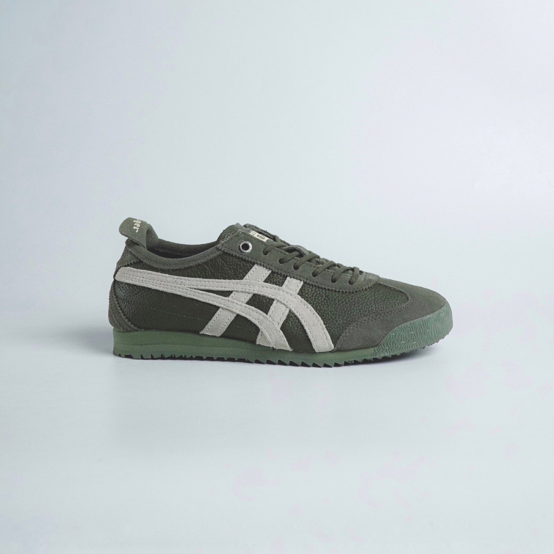 cs3983 - Onitsuka Tiger SD Vin Green Ivory DS FB - 36