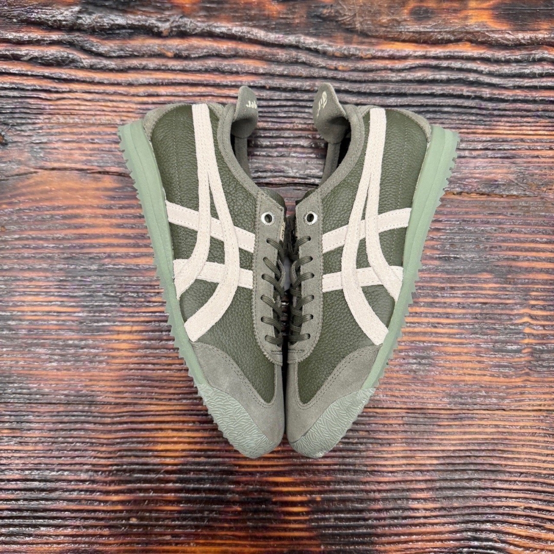cs3983 - Onitsuka Tiger SD Vin Green Ivory DS FB - 36