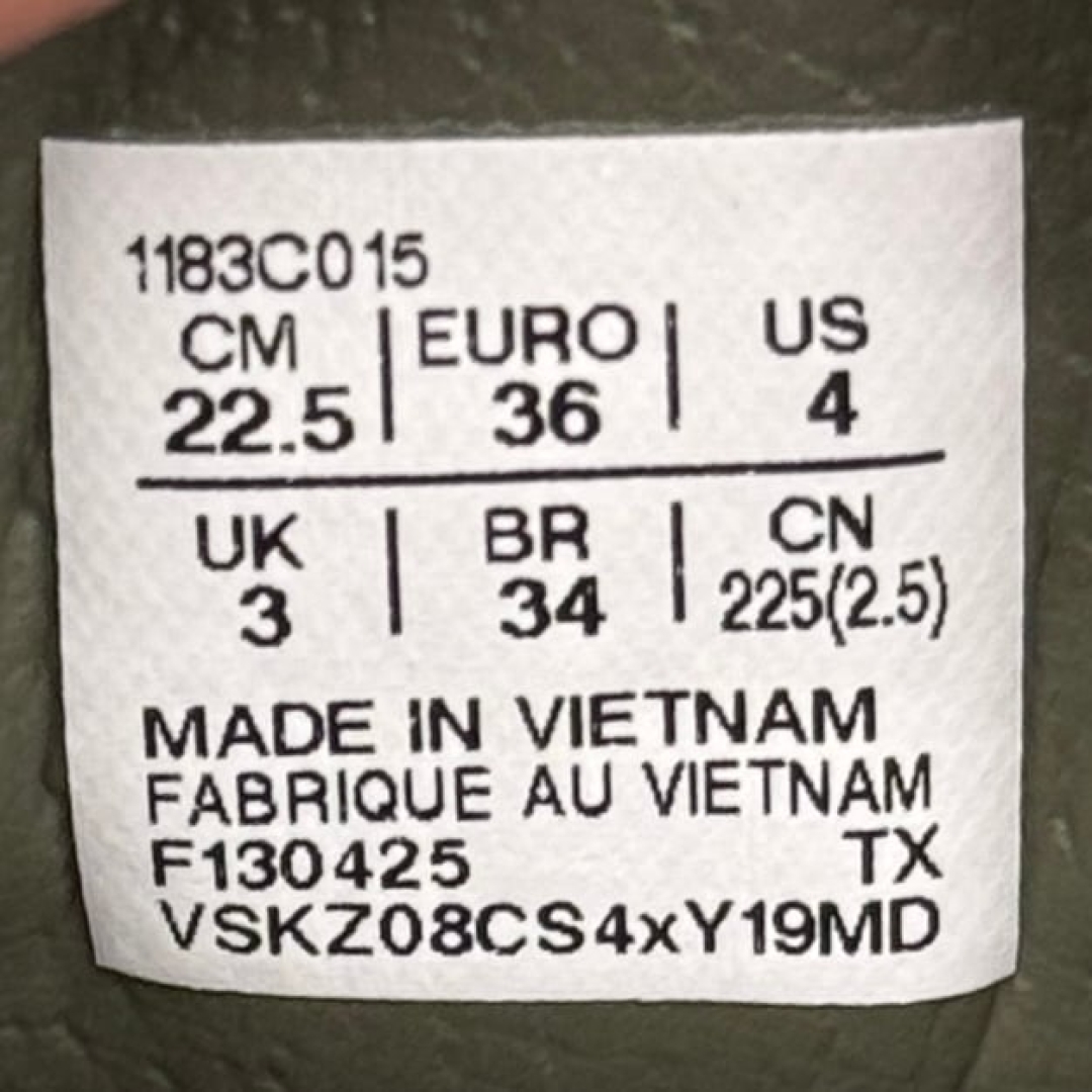 cs3983 - Onitsuka Tiger SD Vin Green Ivory DS FB - 36