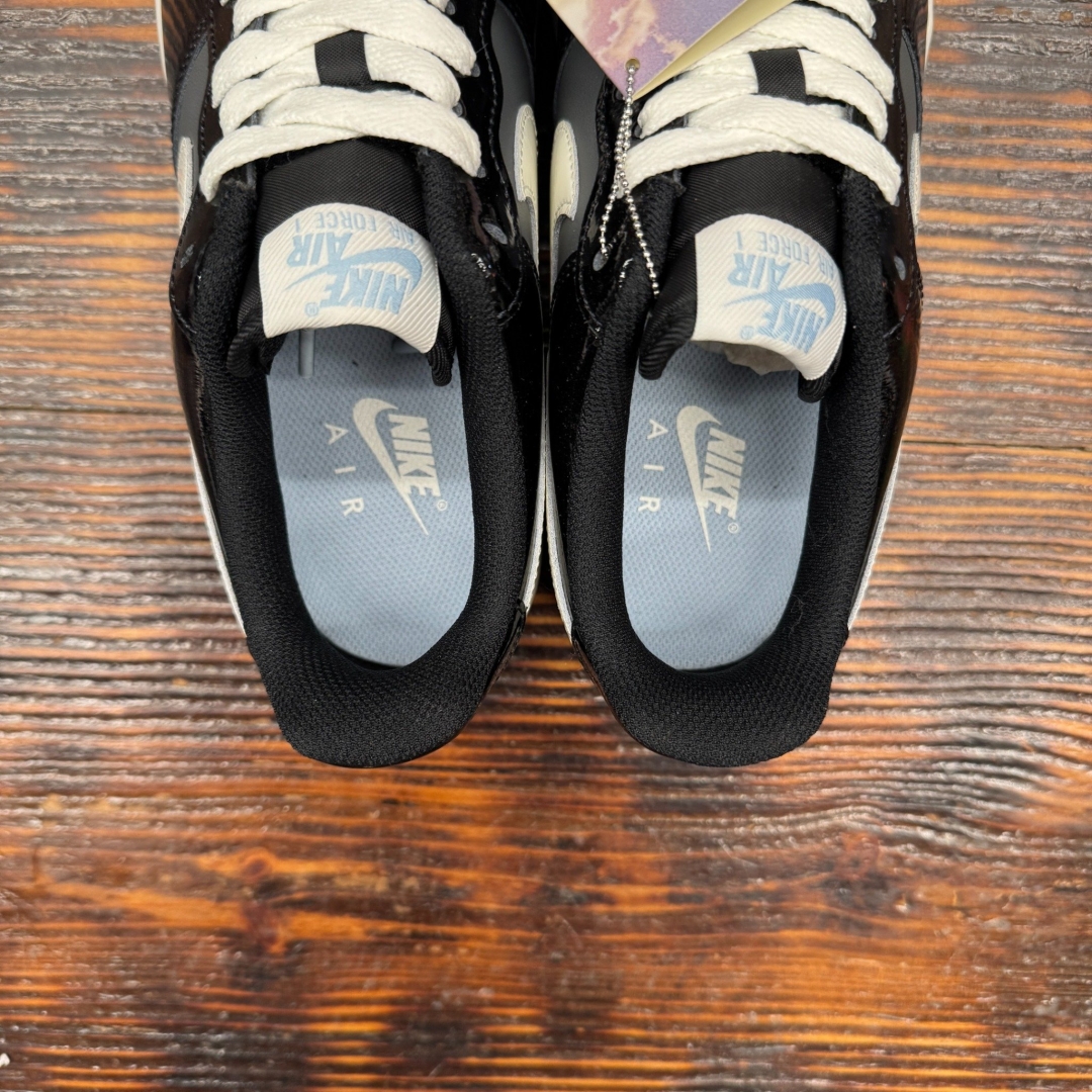 IB7676001 AF1 LOW BLACK IRON GREY DS