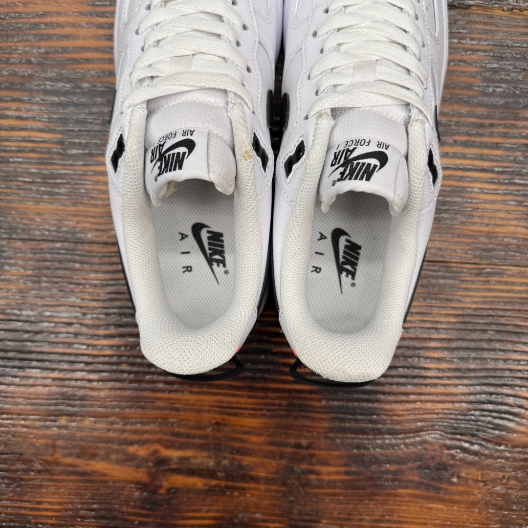 HV9509100 AF1 LOW WHITE BLACK BRIGHT CRIMSON DS