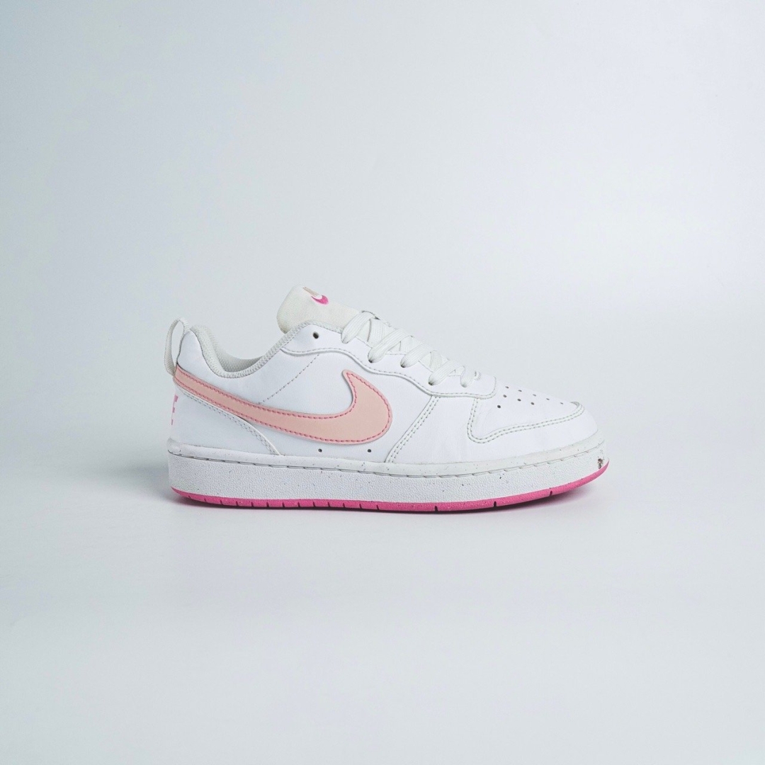 CS4034 - NIKE COURT BOROUGH WHITE PINK - 36,5