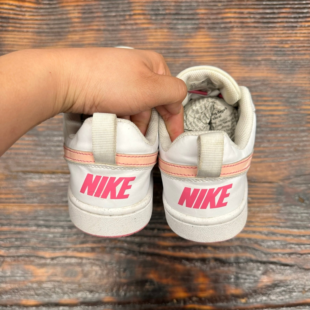 CS4034 - NIKE COURT BOROUGH WHITE PINK - 36,5