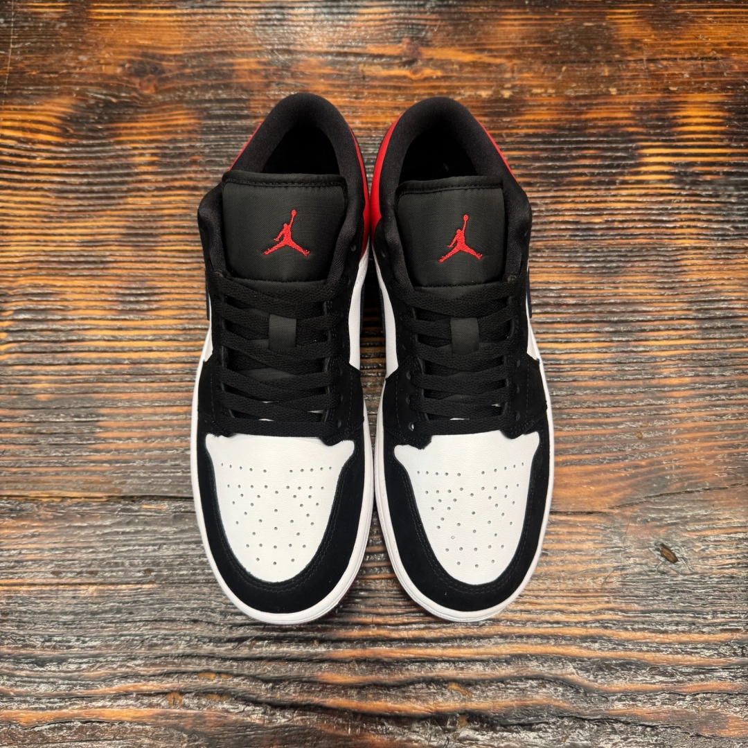 JD3182 - 1S LOW BLACK TOE 2025 DS FB - 43