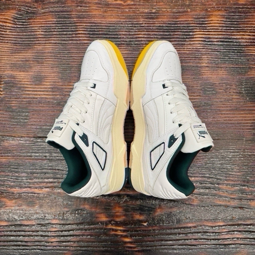 CS4117 - PUMA SLIPSTREAM WHITE GREEN - 43