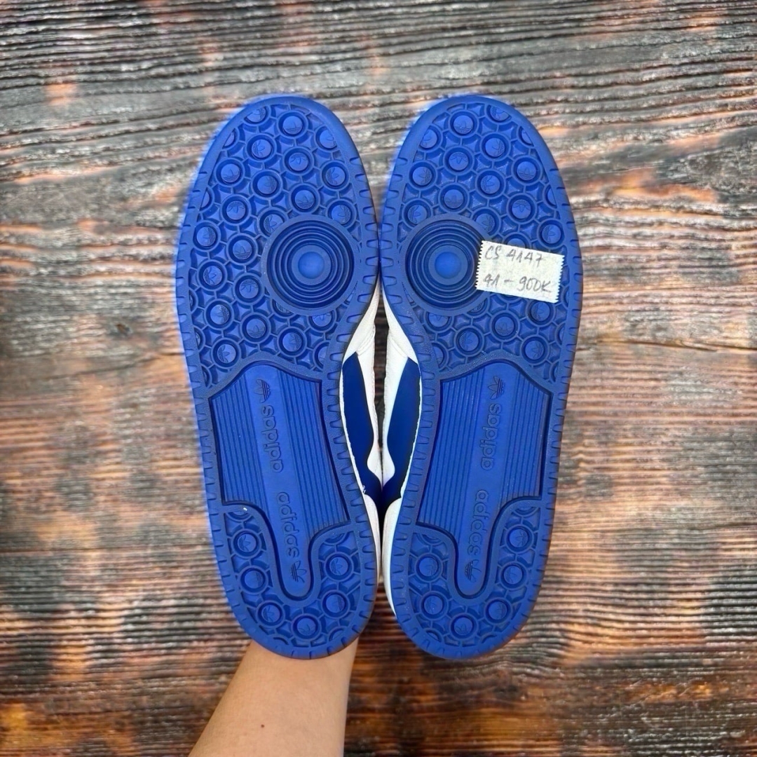 CS4147 - ADIDAS FORUM LOW WHITE BLUE - 41